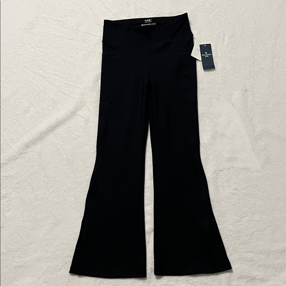 Abercrombie Kids black Flare Pants